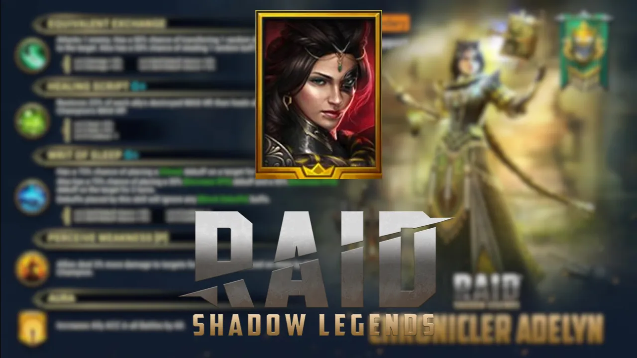 Raid Shadow Legends Chronicler Adelyn Introduction How To Get