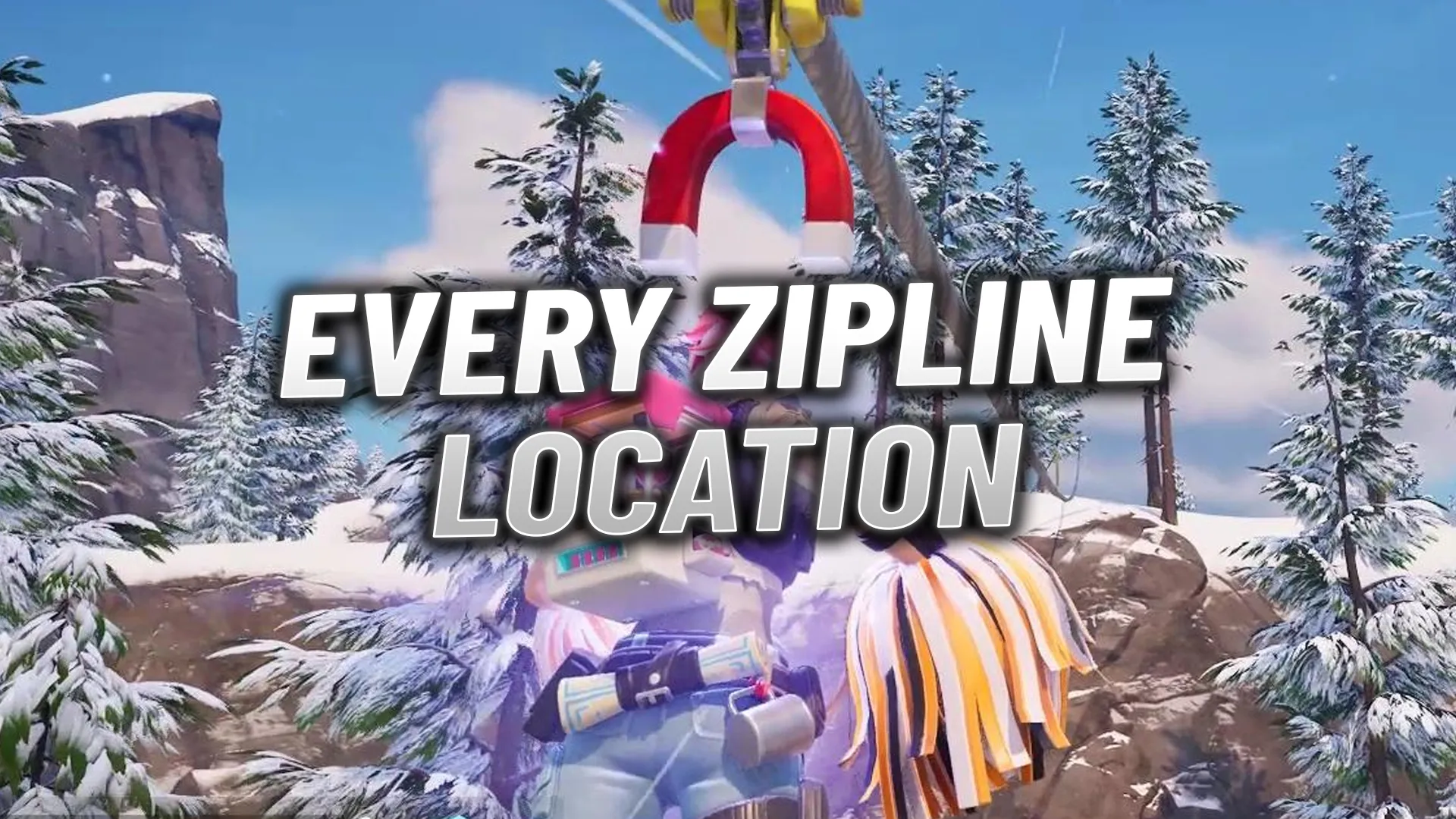 How To Use Ziplines In Fortnite Chapter Season