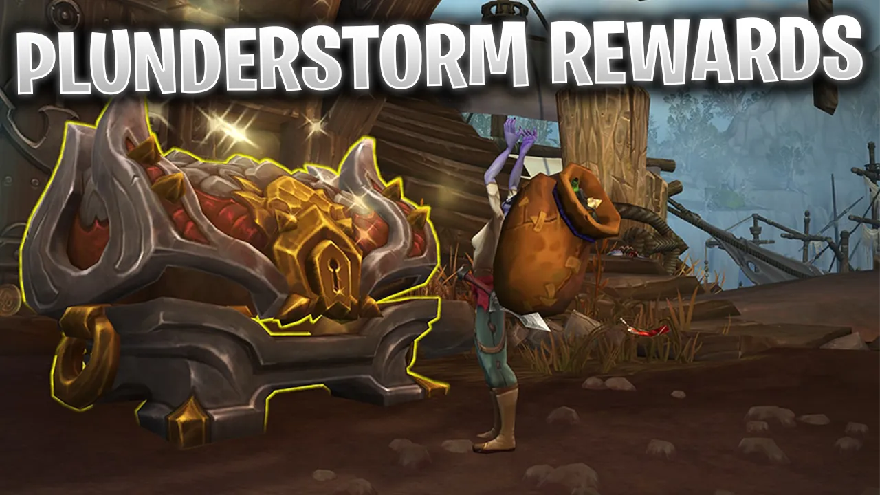 Wow Plunderstorm Event Rewards Mount Pet Transmog And More