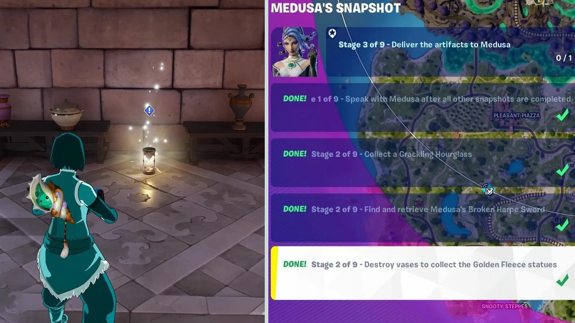 Fortnite Complete Medusa S Snapshot Quests Guide Chapter Season