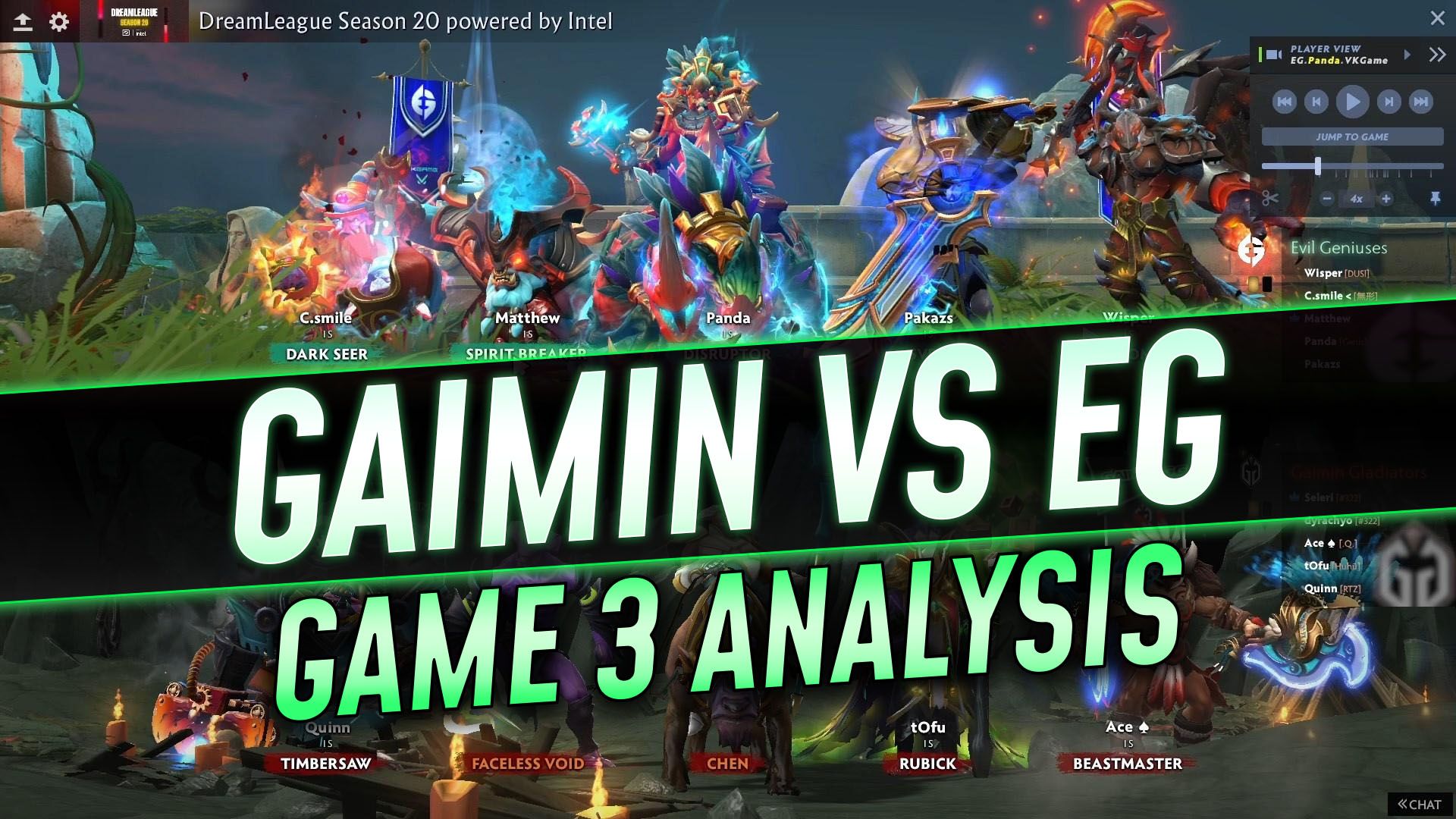 Gaimin Gladiators Vs EG Game Analysis GameLeap