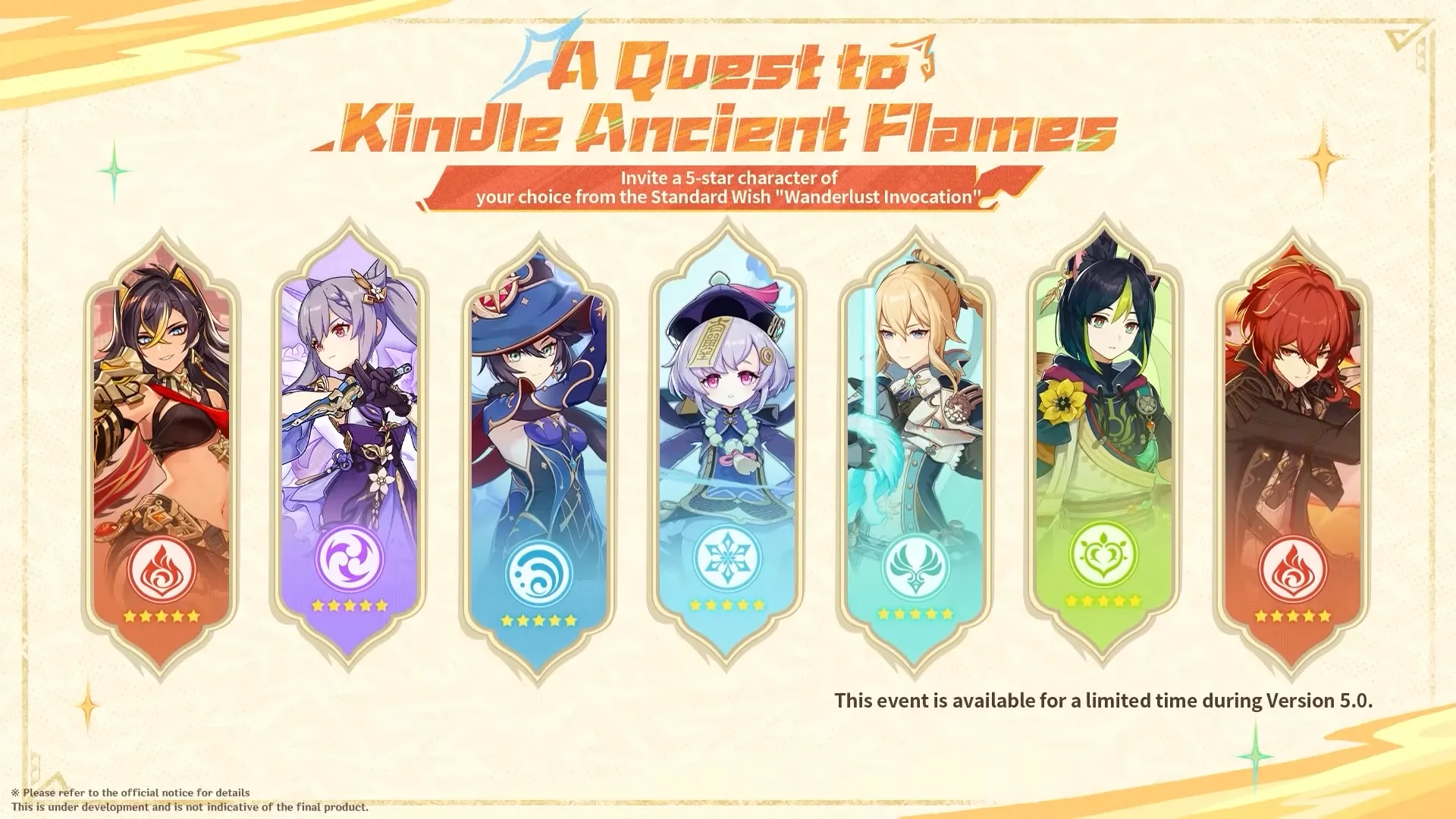 Genshin Impact: A Quest to Kindle Ancient Flames Details