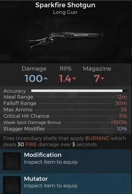 Sparkfire Shotgun