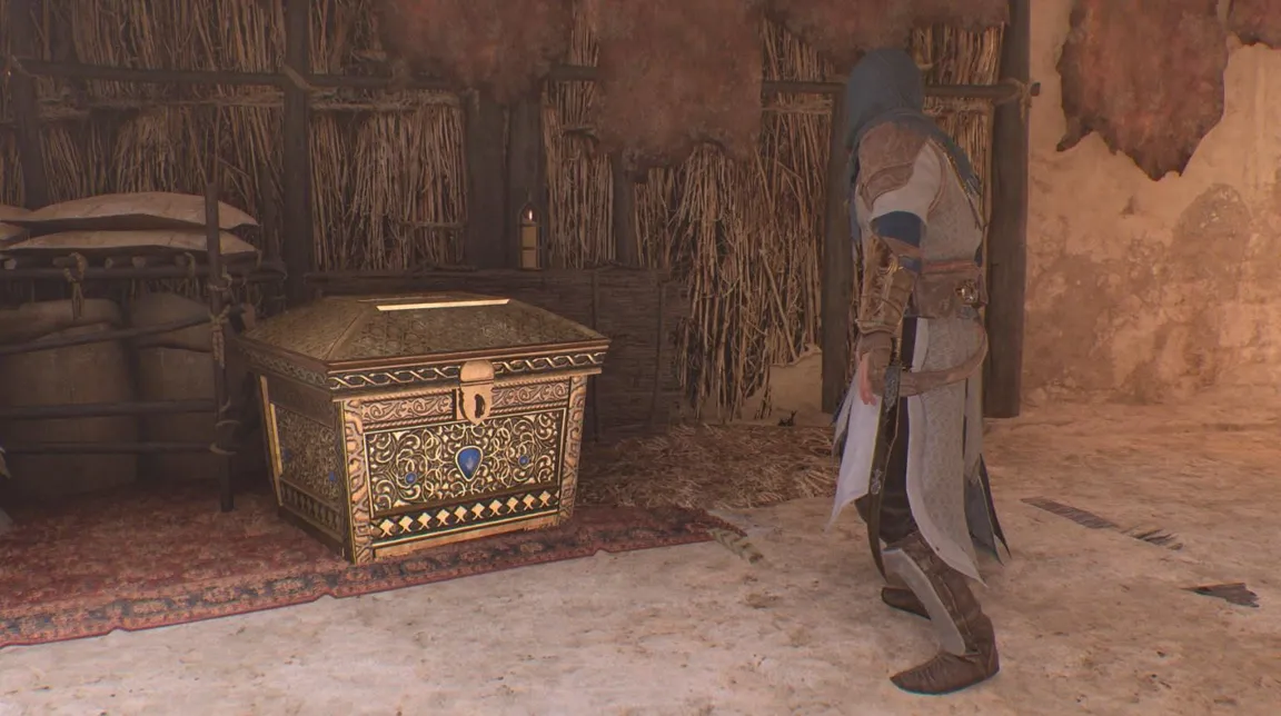 Assassin's Creed Mirage - Harbiyah Gear Chest Locations, golden