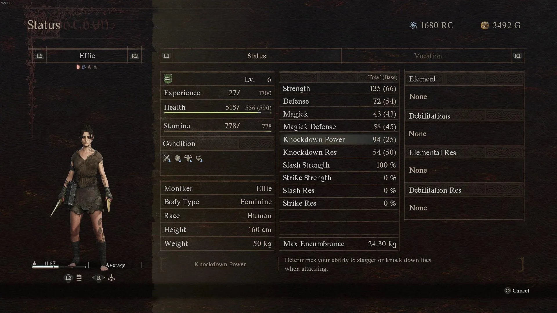 dragon's dogma 2 body type stats