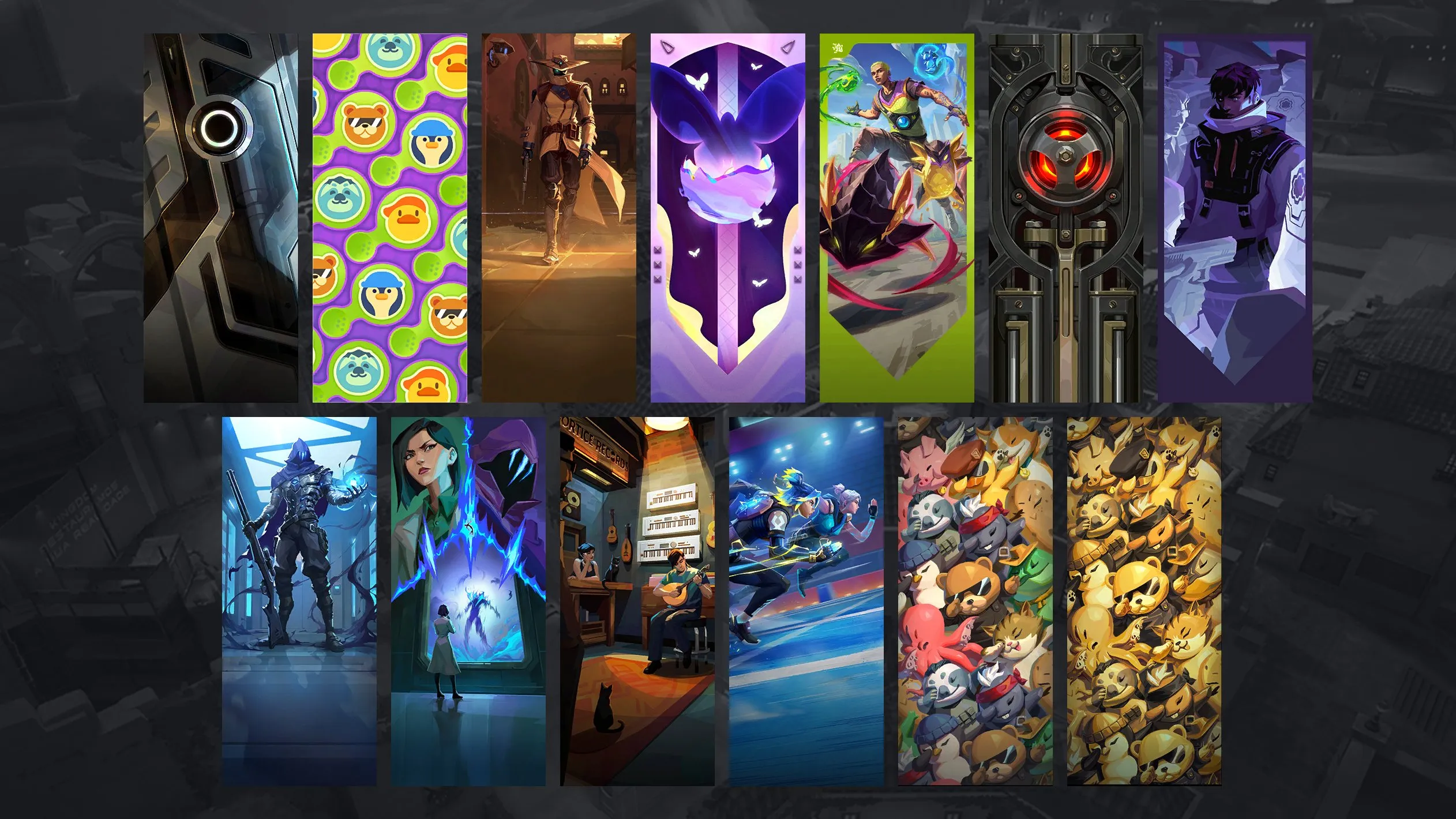 Valorant Episode 8 Act 1 Battle Pass Playercards