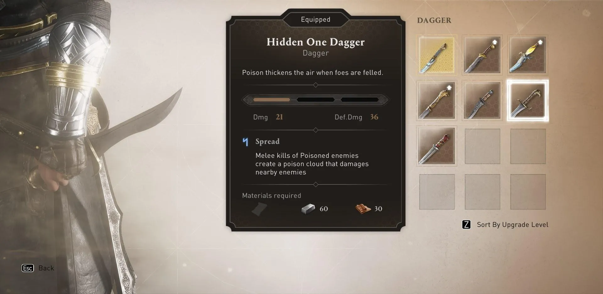 Hidden One Dagger
