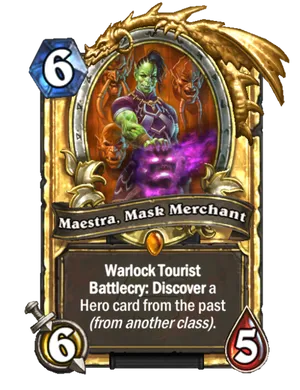 Maestra, Mask Merchant Golden.webp