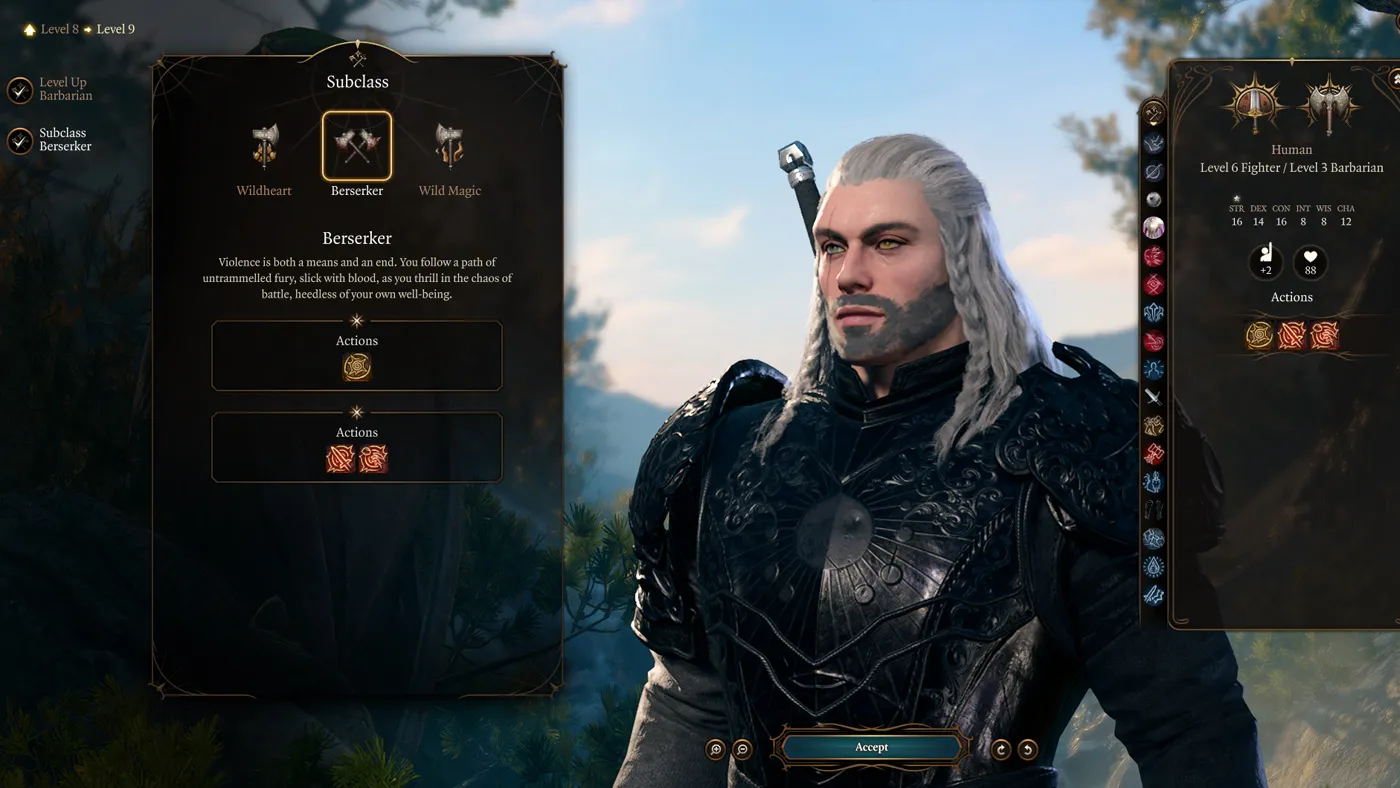 Geralt of Rivia BG3