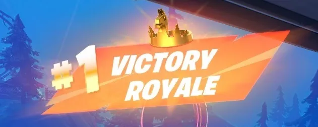 Victory royale message