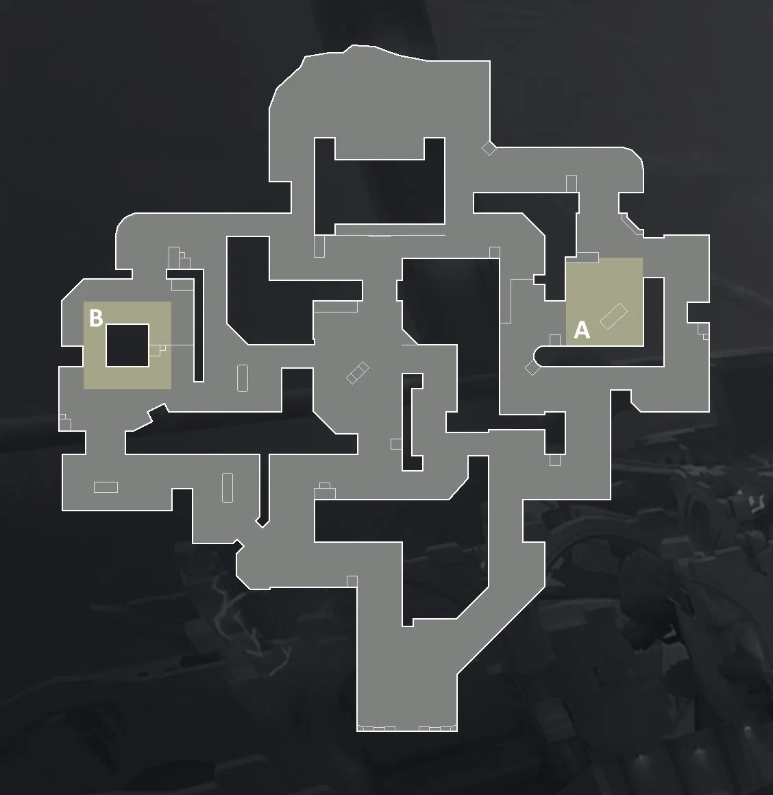 Valorant sunset map layout