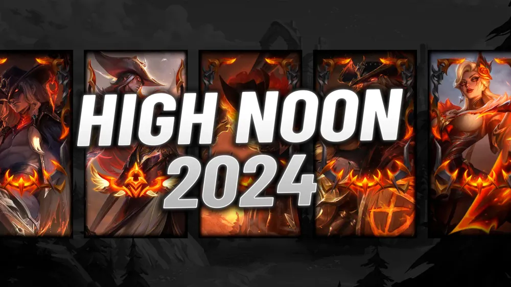 LoL: High Noon Event Leak - Event Pass Rewards, Skins and More