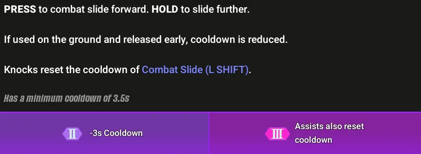 Combat Slide