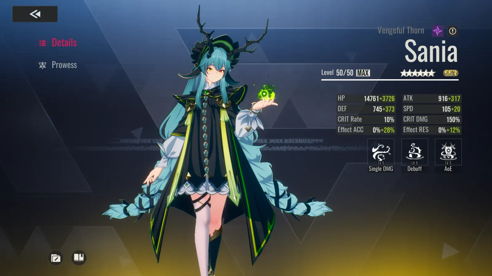 Etheria Restart: Sania Character Overview