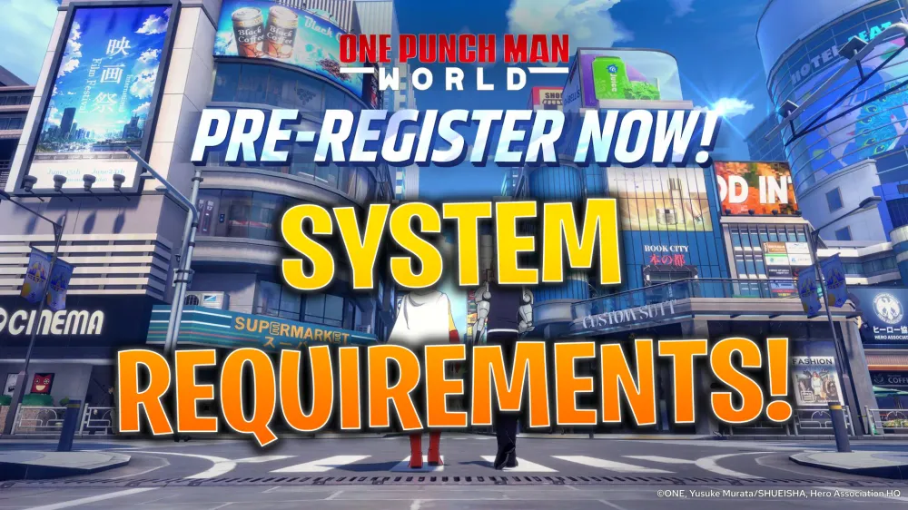 One Punch Man World System Requirements: Minimum and Recommended PC & Mobile Specs