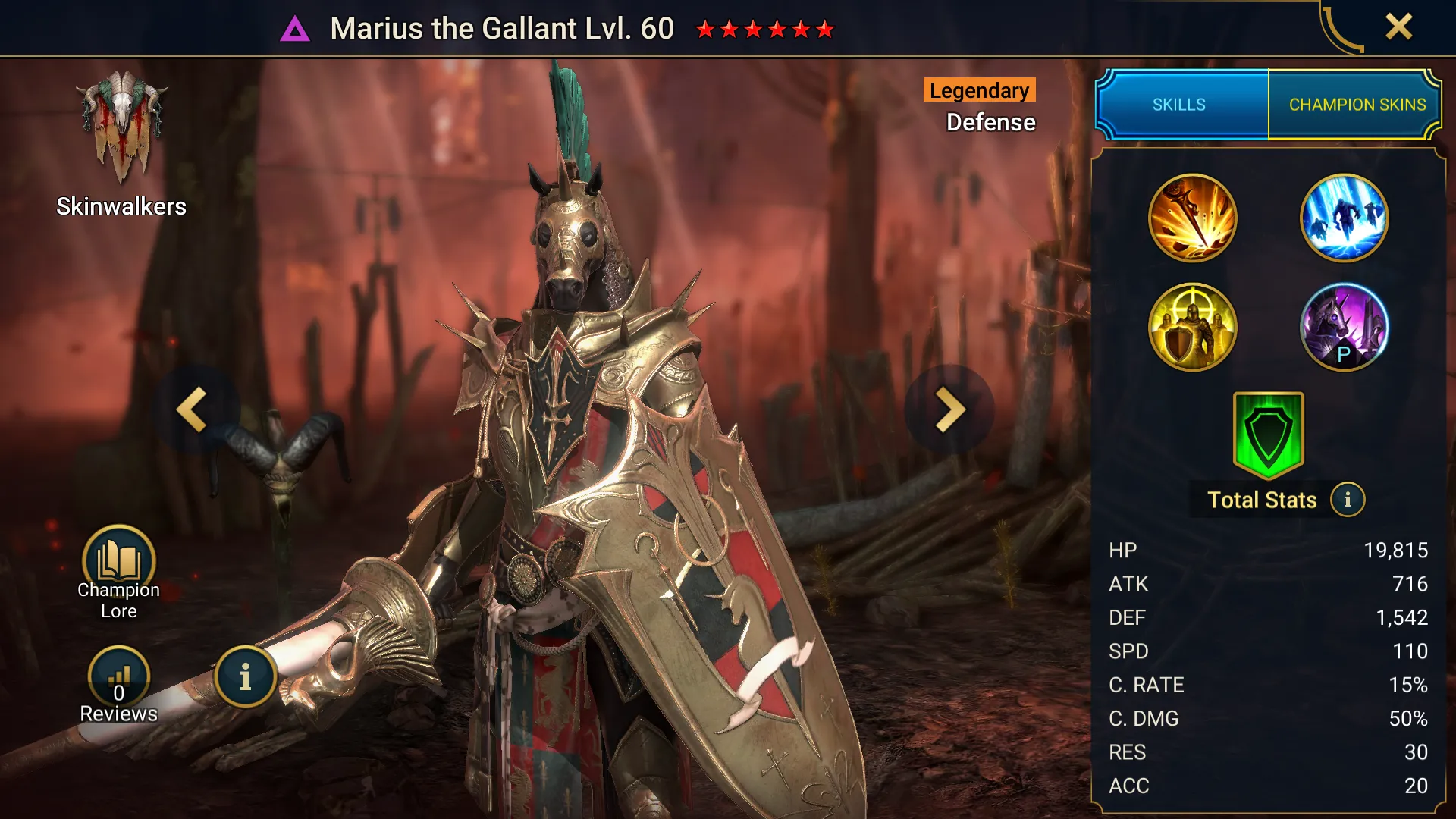 RAID Shadow Legends Marius the Gallant Build Guide