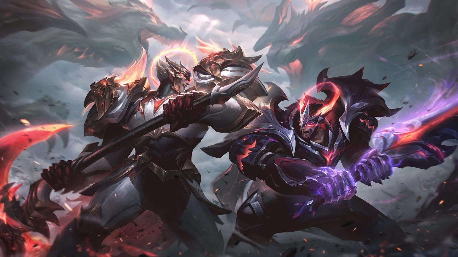 Divine God-King Darius & Fallen God-King Garen