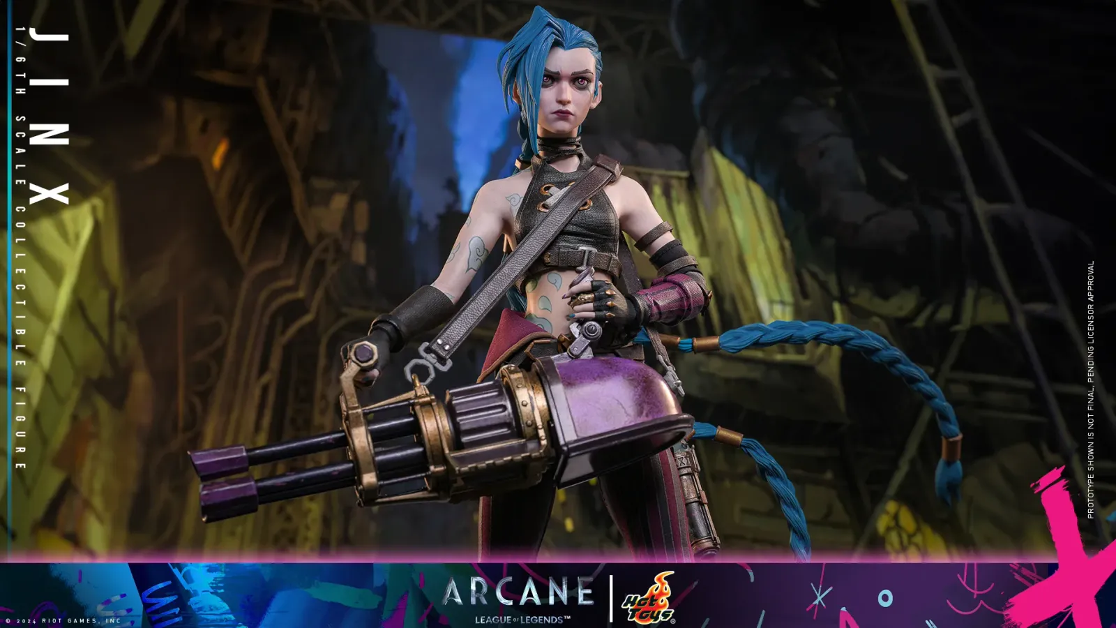 LoL: Hot Toys Jinx Figure: Pre-Orders Now Open