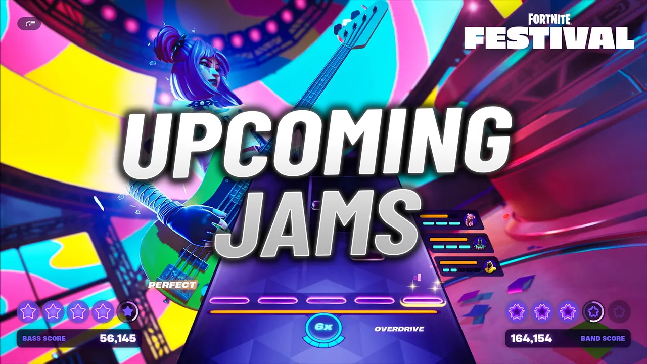Upcoming Fortnite Festival Jam Tracks