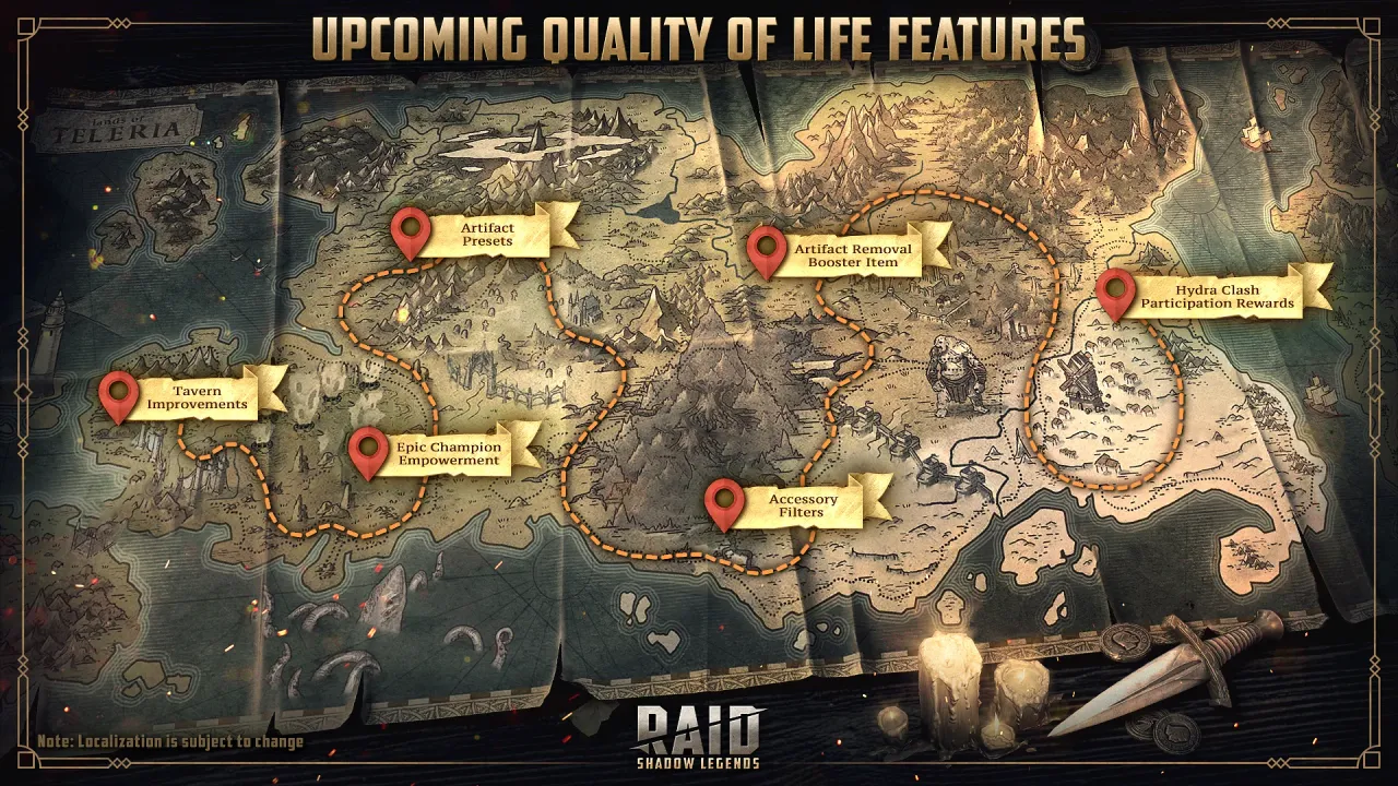 RAID Shadow Legends: Quality of Life Changes Roadmap - All Upcoming Tavern Improvements