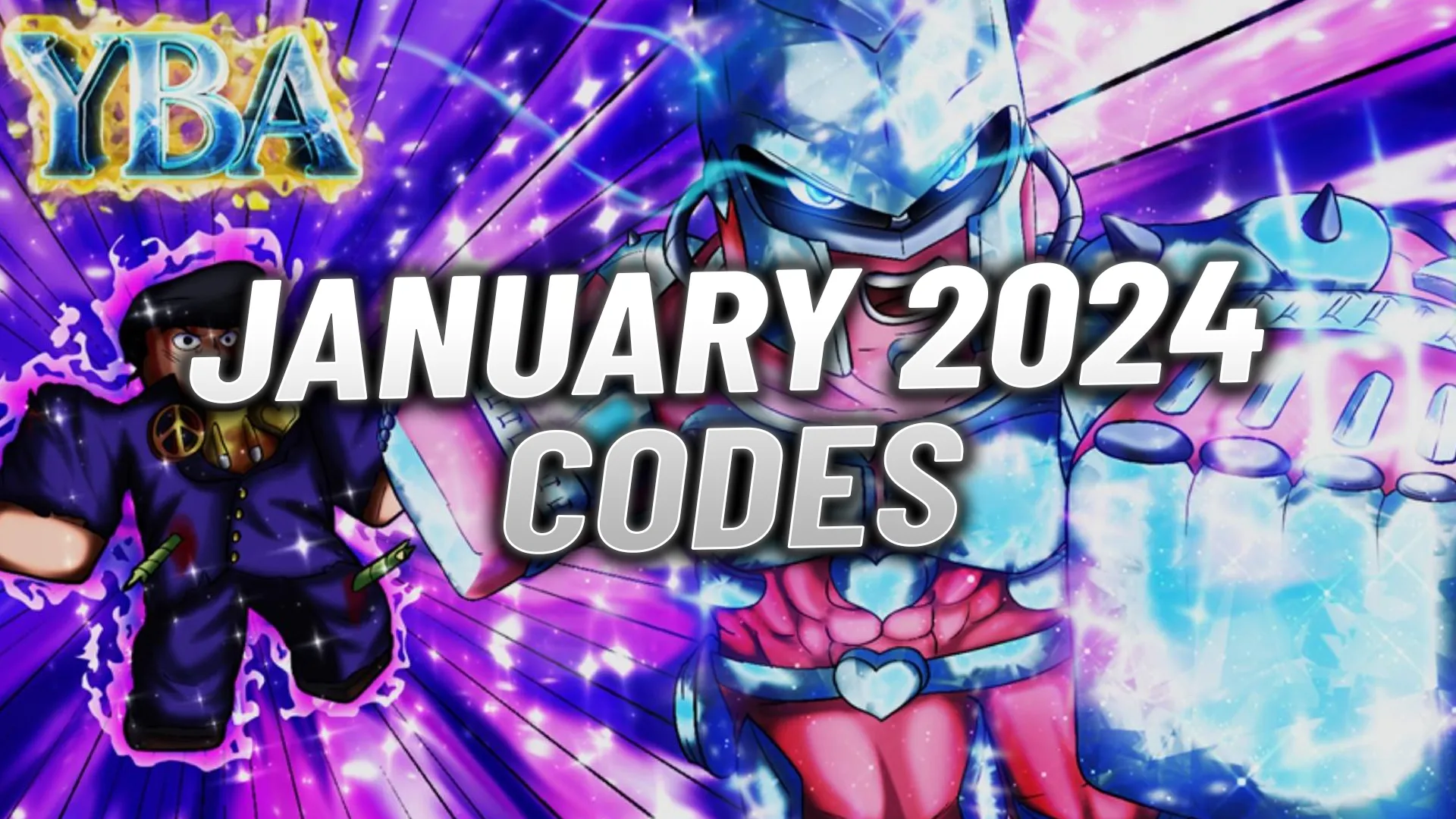 Your Bizarre Adventure (YBA) Codes January 2024 Free Rewards