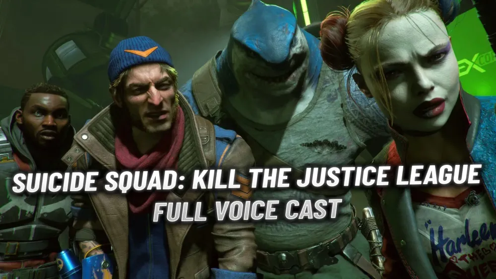 Suicide Squad: Kill the Justice League Full Voice Cast