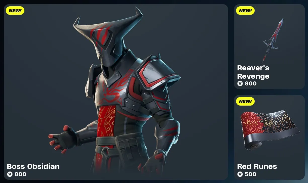 The Red Reaver Bundle Fortnie