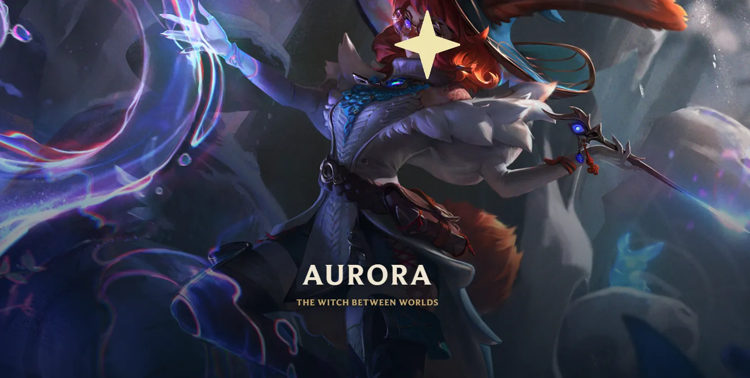 LoL: 初の公式 Aurora トレーラーとスプラッシュ アート