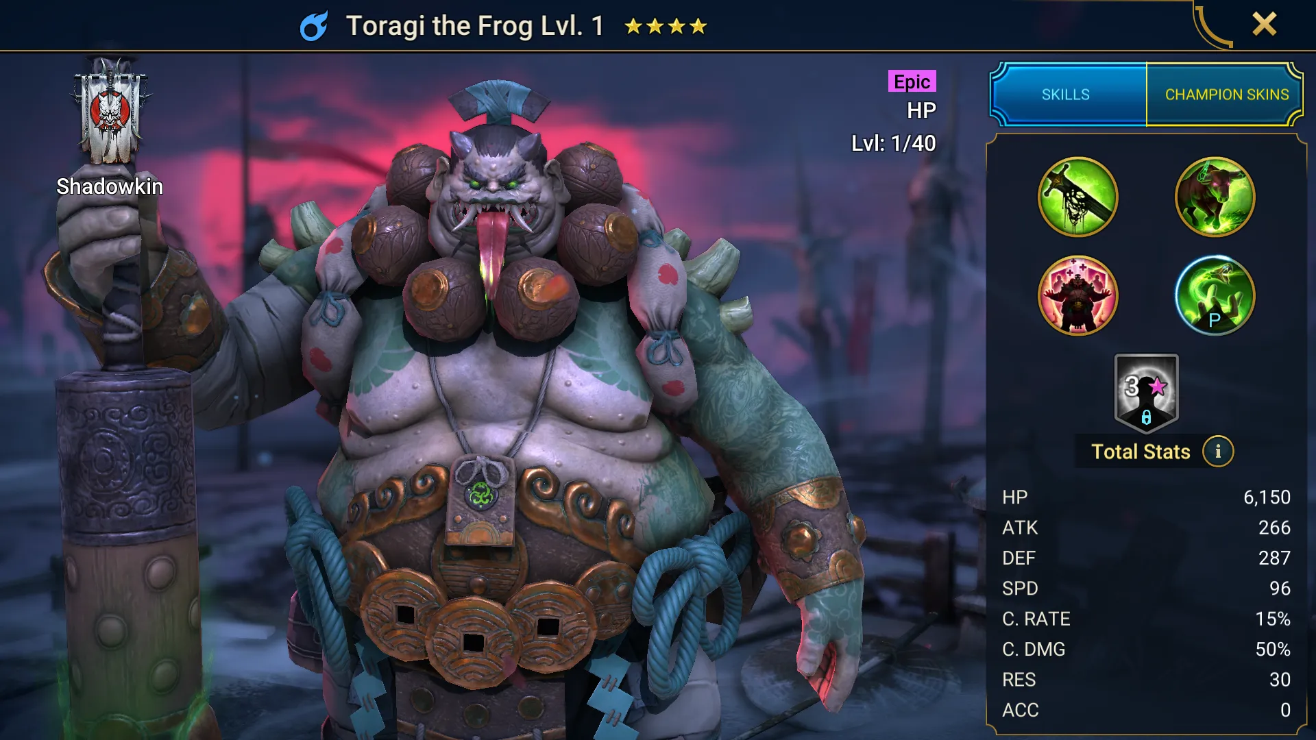 RAID Shadow Legends: Toragi the Frog Build Guide