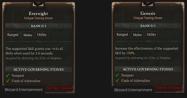 Diablo 4 Season 3 Unique Tuning Stones