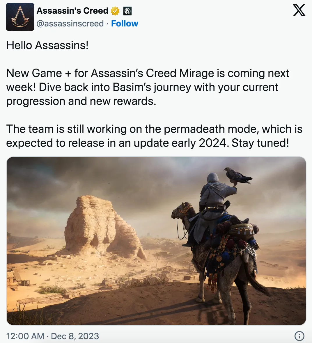 What is the next Assassin's Creed game 2024?