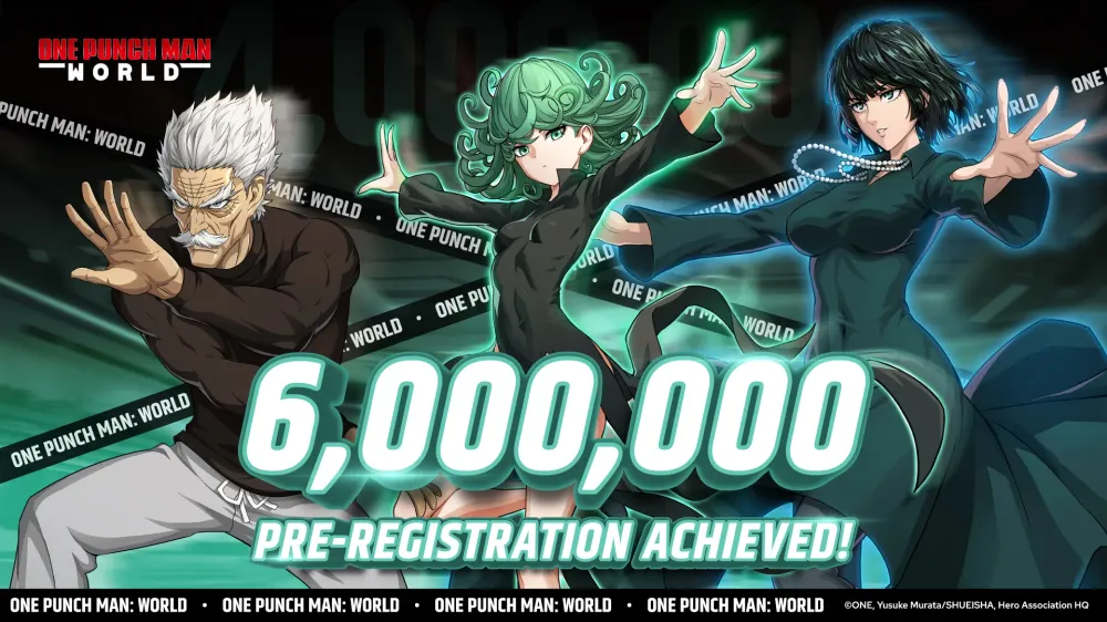 One Punch Man World: 6 Million Pre-Registrations - Rewards, Release Date & More