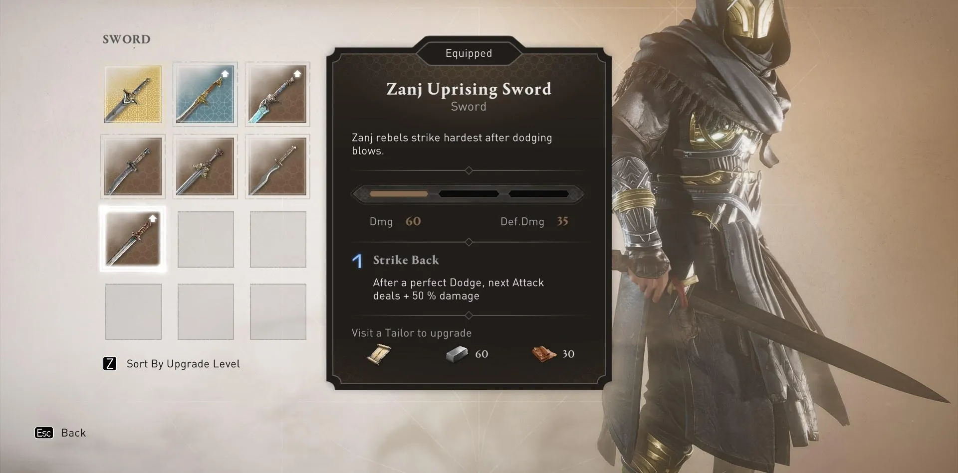 Zanji Uprising Sword