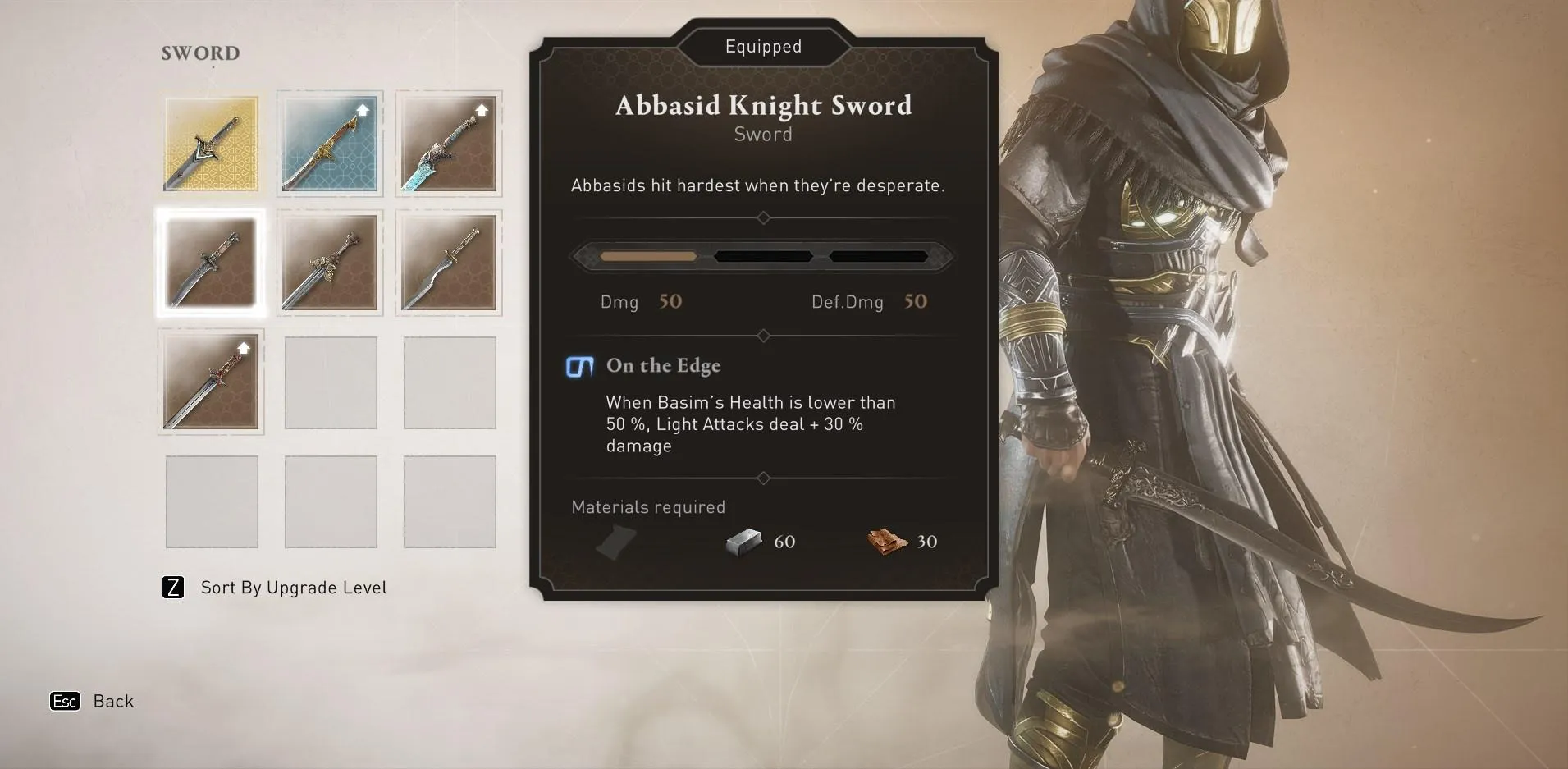 Abbasid Knight Sword
