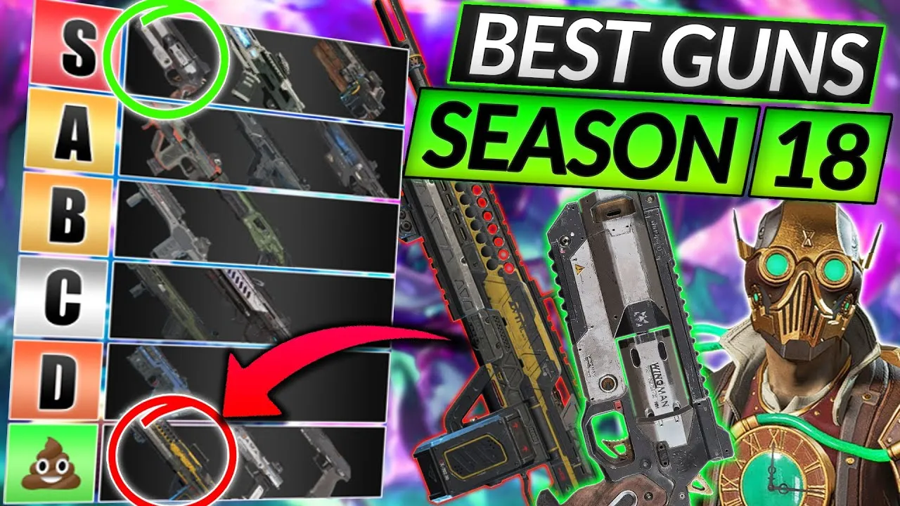 Apex Legends tier list – the top picks for Season 18