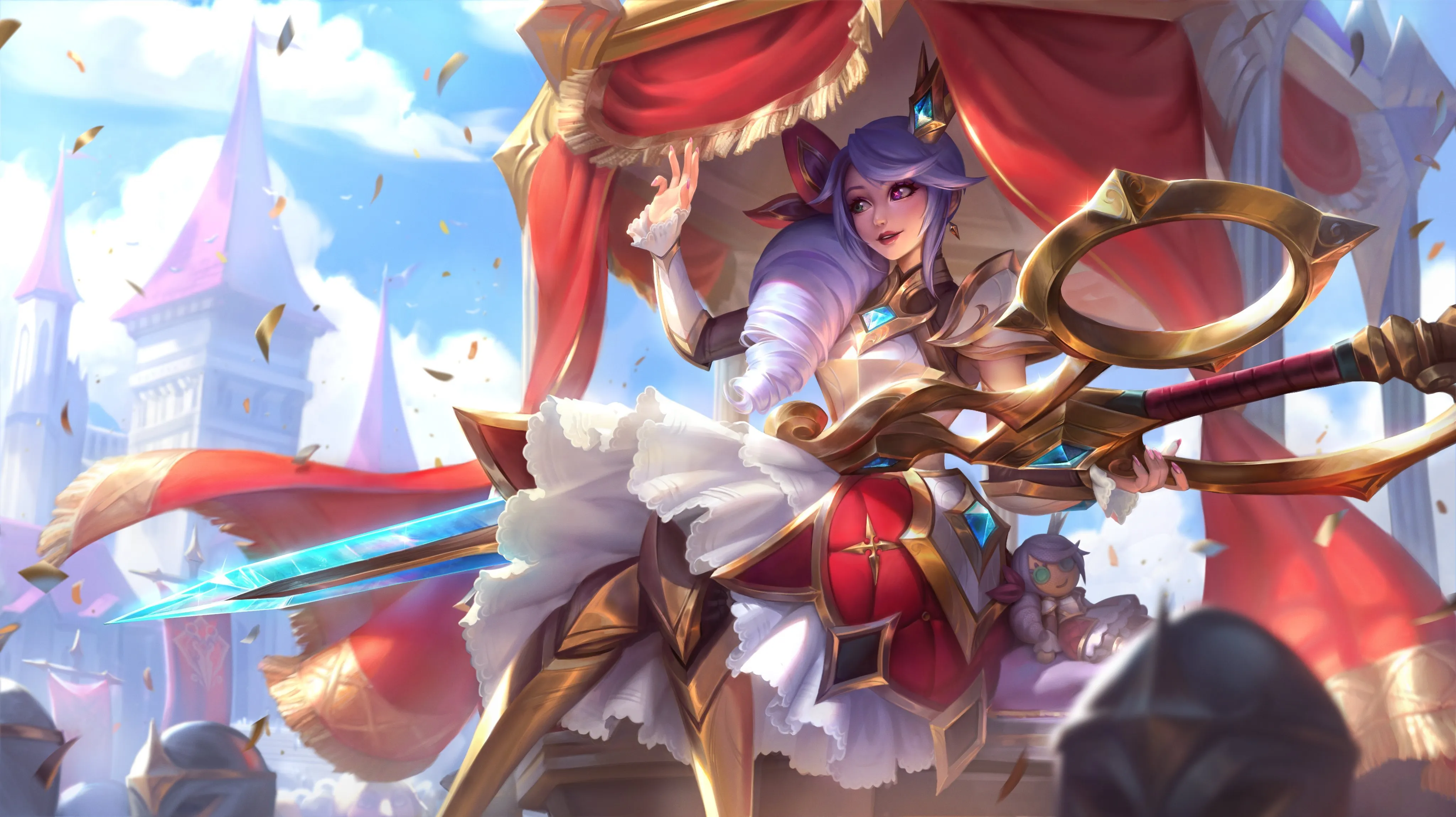 Battle Queen Gwen Splash Art