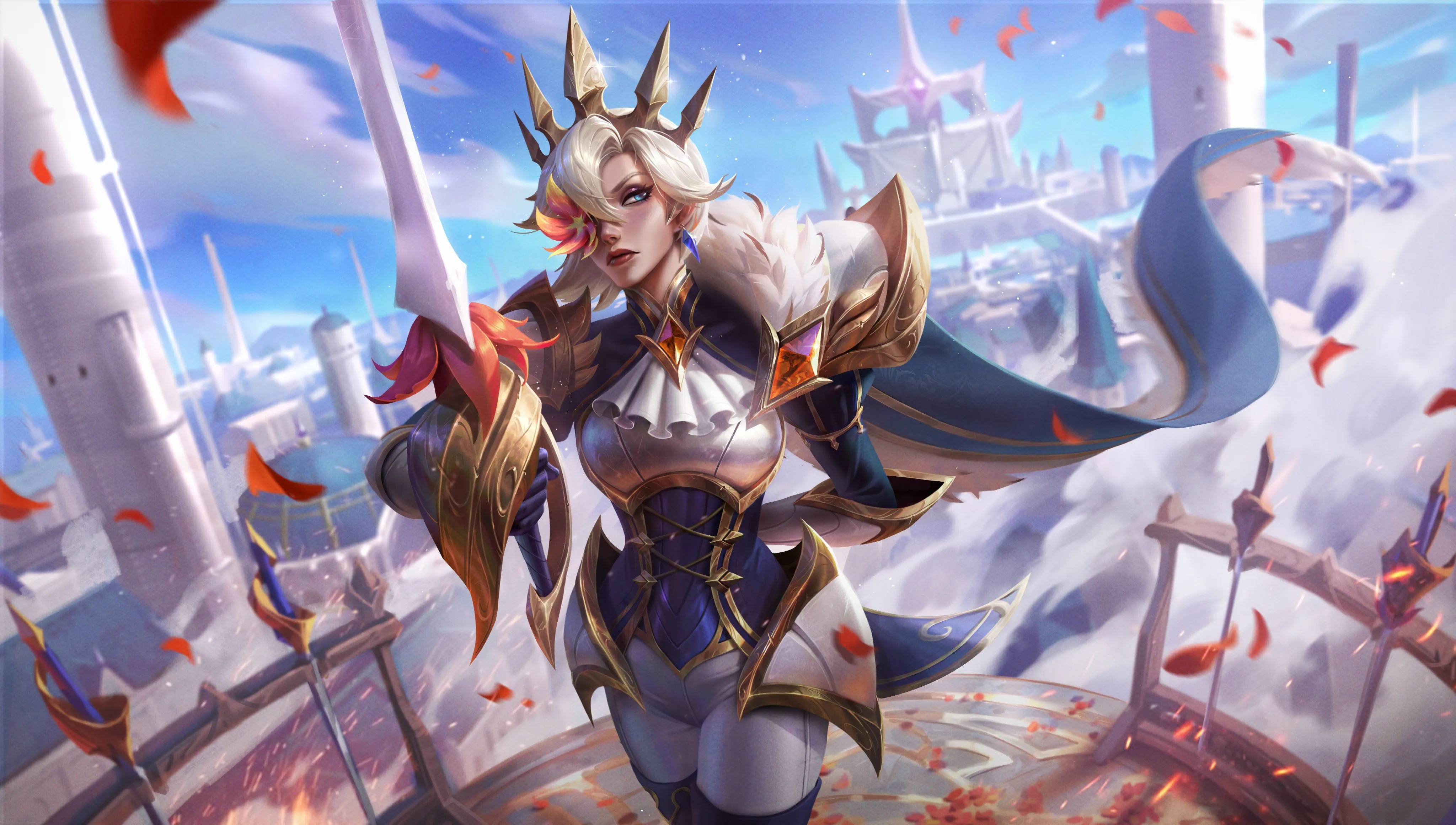 Battle Queen Fiora Splash Art