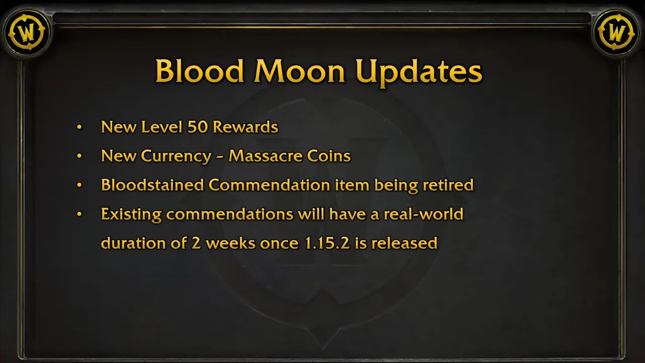 WoW SoD Phase 3 Blood Moon Changes
