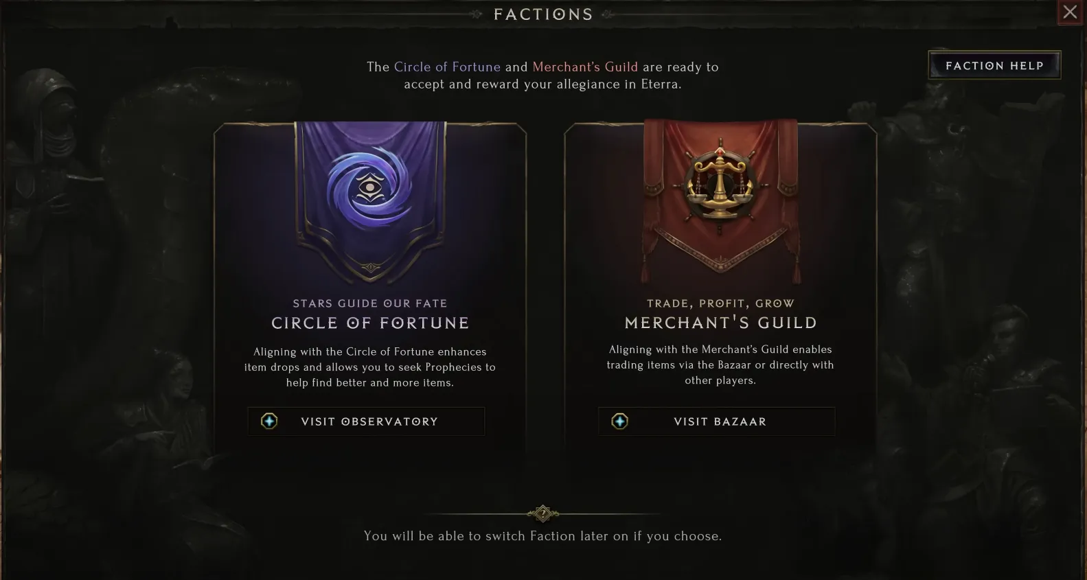 Which Faction To Choose in Last Epoch