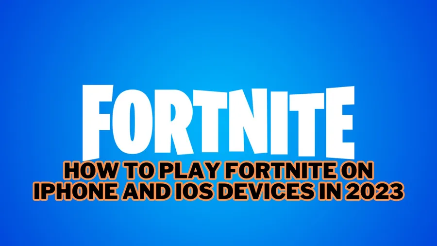 HOW TO DOWNLOAD FORTNITE ON iOS - iPhone & iPad! (2023) 