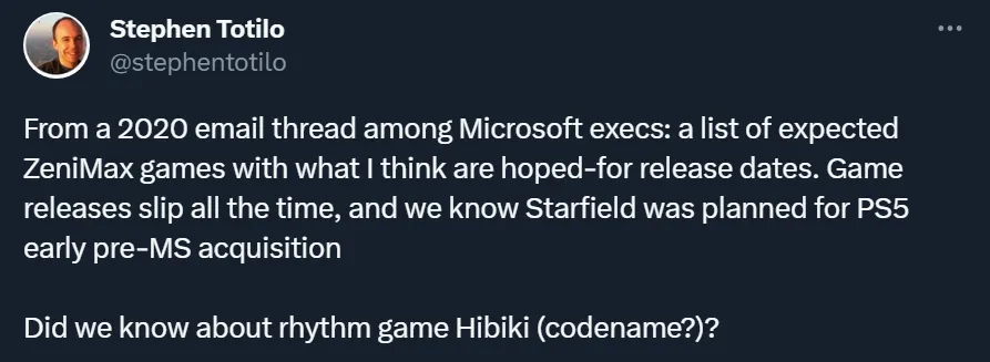 Starfield Isn't Coming To PS5, Microsoft Confirms