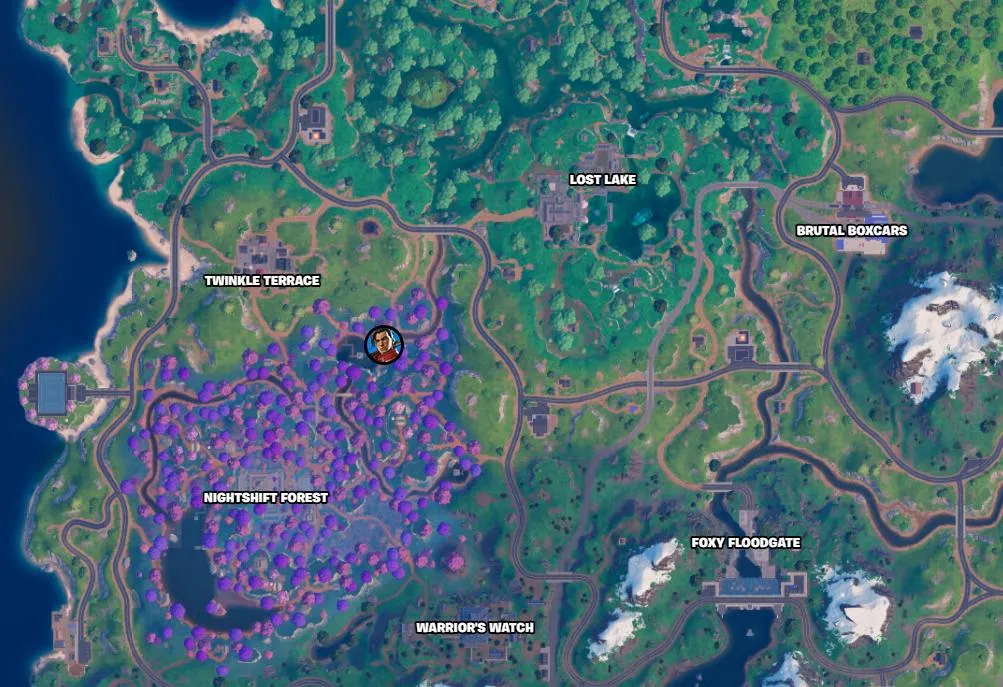 Kendo Location in Fortnite