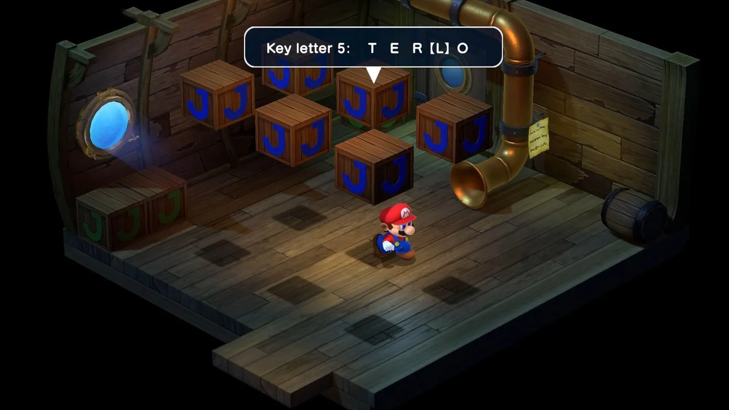 Super Mario RPG: How To Solve Sunken Ship Puzzles 
