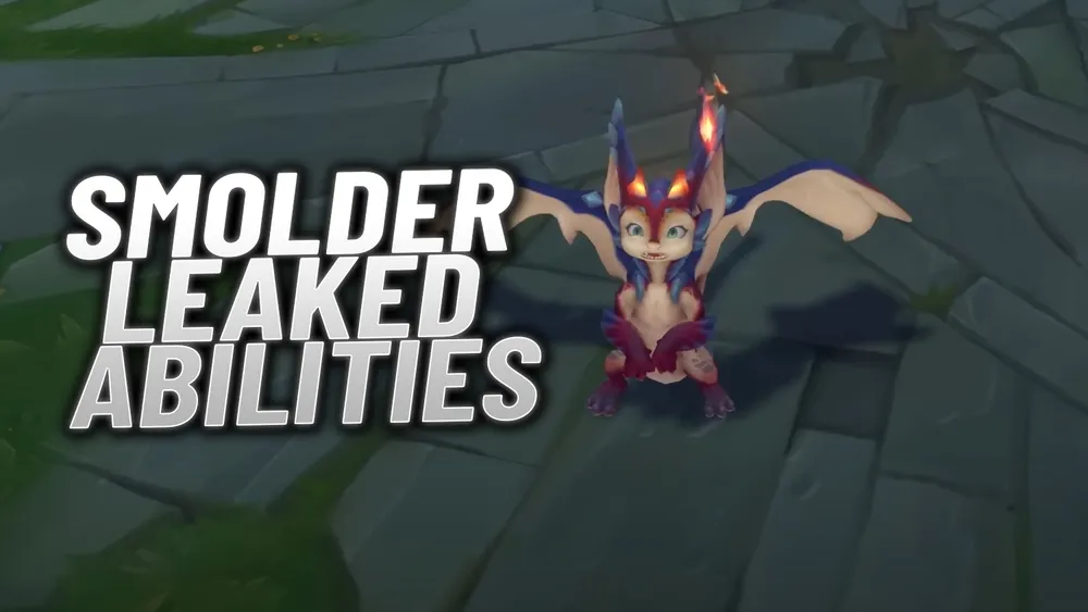 LoL New Champion Smolder - Leaked Abilities & Ingame Model