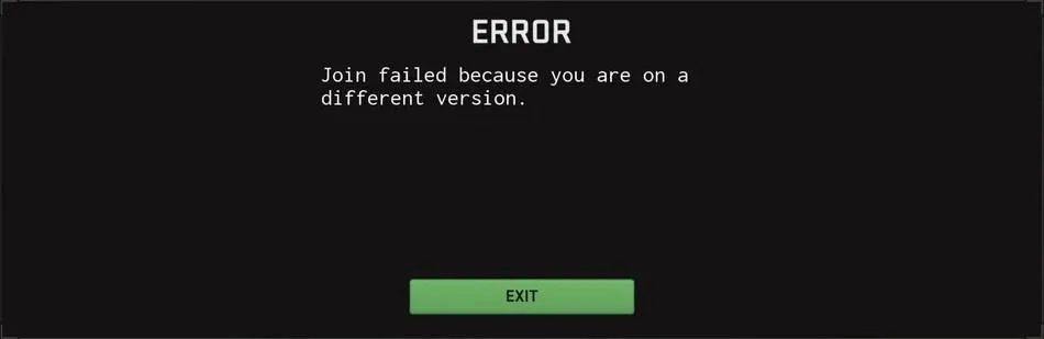 Modern Warfare 2 'Join failed because you are on a different version' error  : How to fix, possible reasons, and a lot more