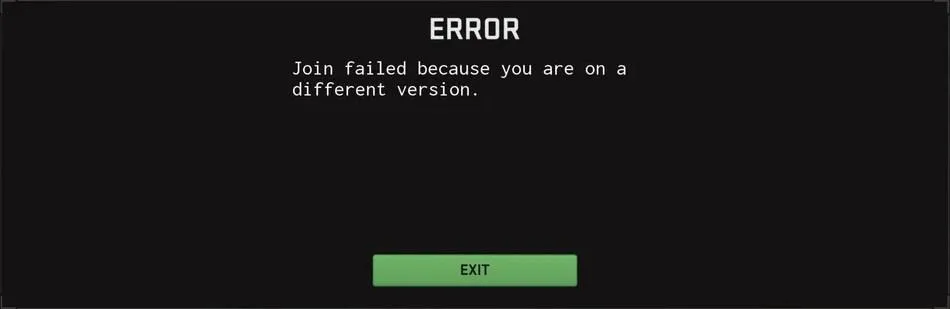 How To Fix "Join Failed Because You Are On A Different Version" in Modern Warfare 3