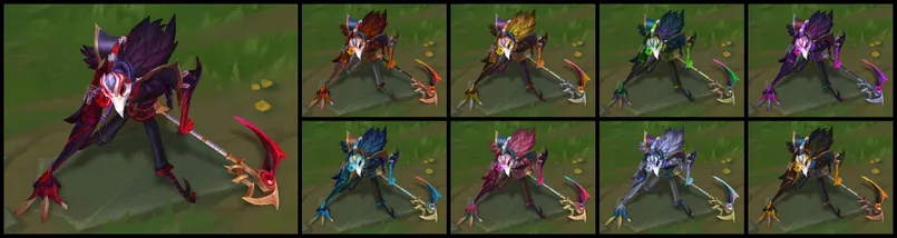 LoL New Fiddlesticks Skin Chromas