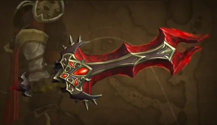 WoW Ruby Felfire Splitblade