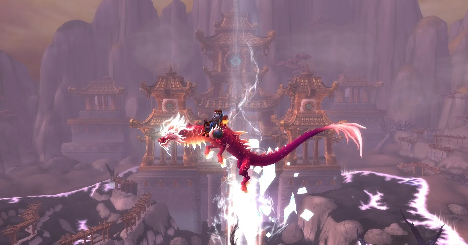 Heavenly Crimson Cloud Serpent