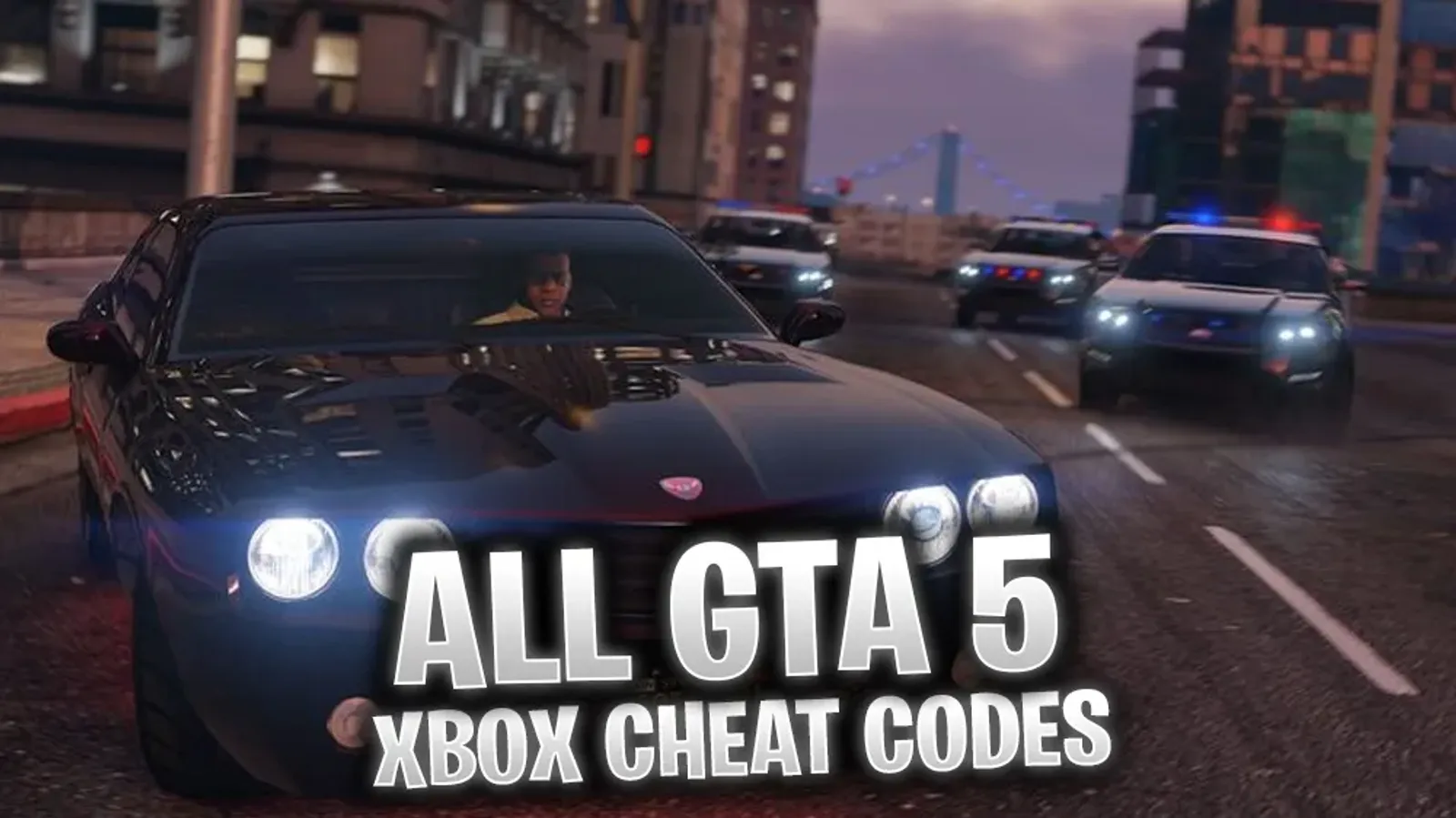 GTA 5: All Cheats for Xbox One and Xbox Series X/S